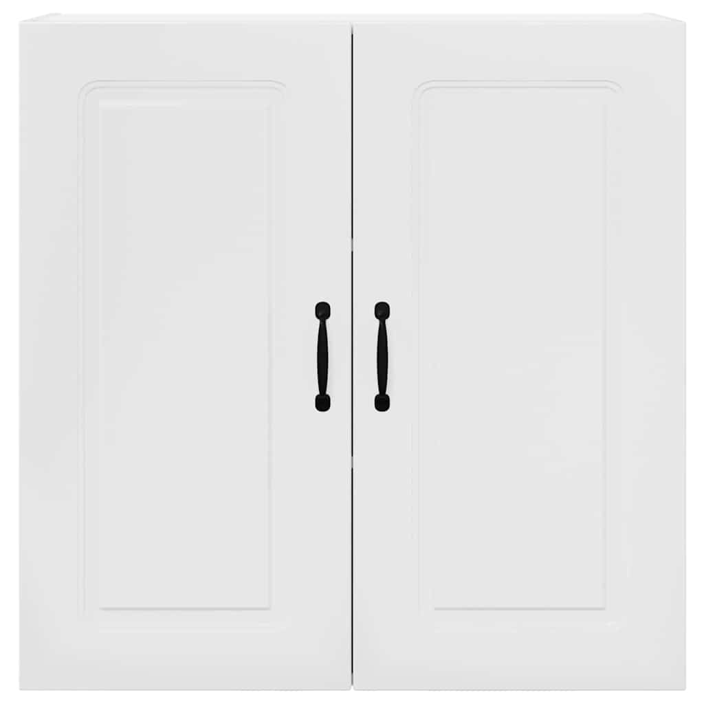 Küchenhängeschrank Hochglanz Weiß 80 x 31 x 80 cm Holzwerkstoff